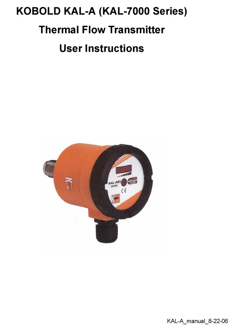 Kobold KAL-7000 Series User instructions