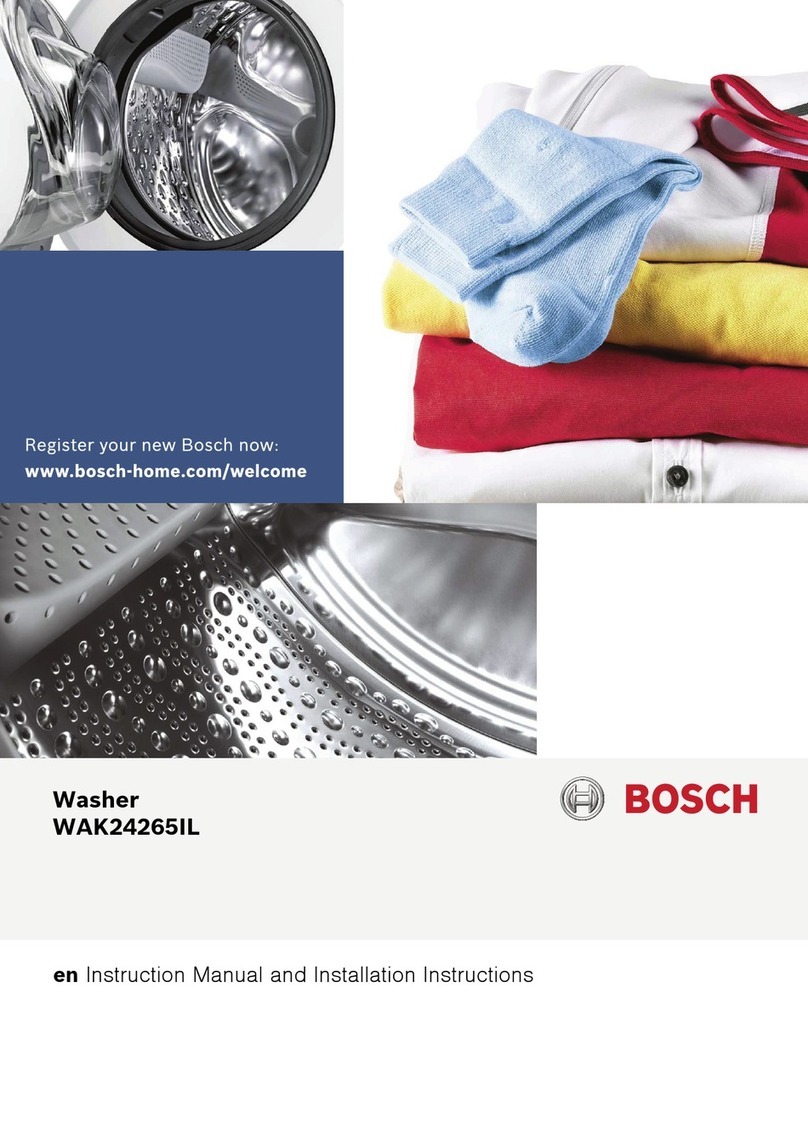 Bosch WAK24265IL Specification sheet