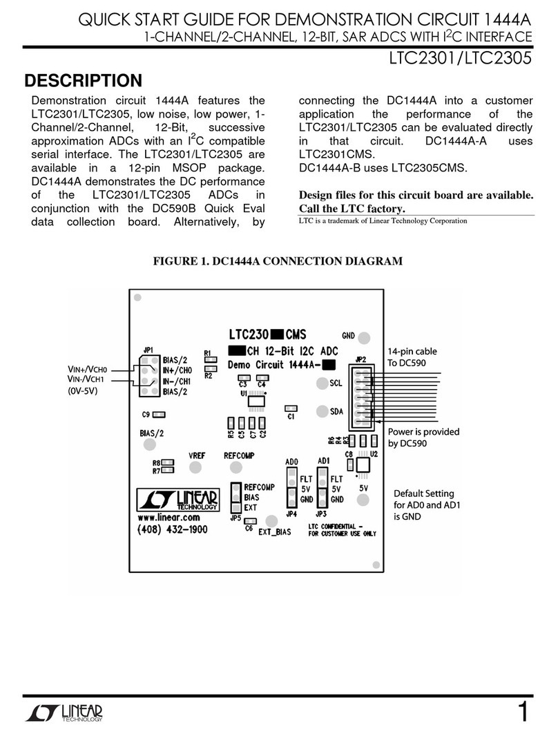 Linear Technology DC1444A quick start guide