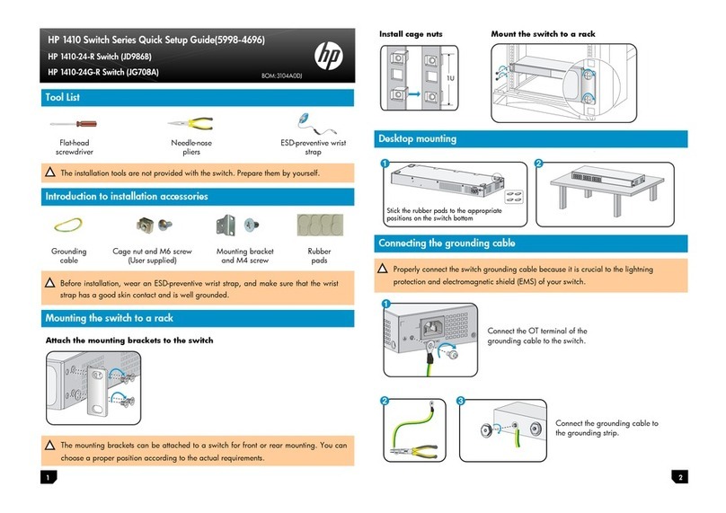 HP 1410 series User manual