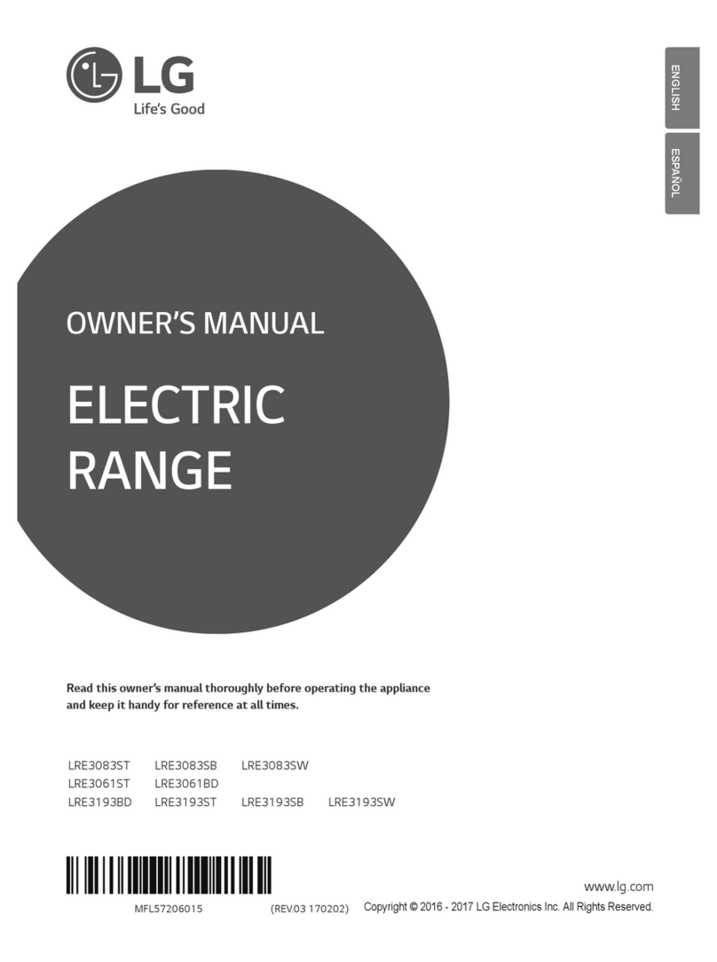 LG LRE3083SW User manual