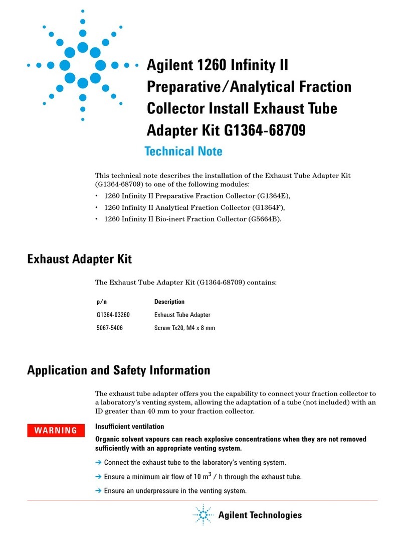 Agilent Technologies G1364-68709 Technical notes