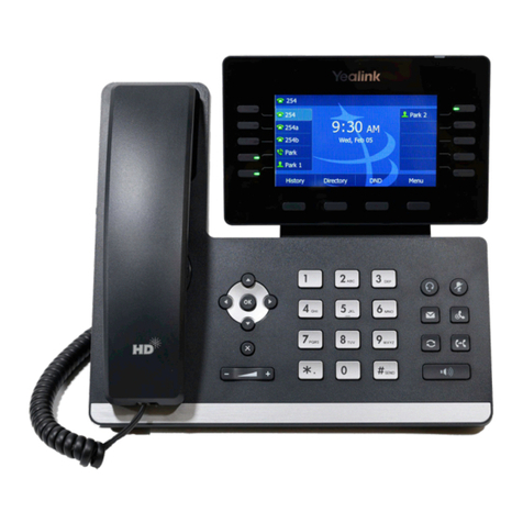 Yealink SIP-T57W User manual