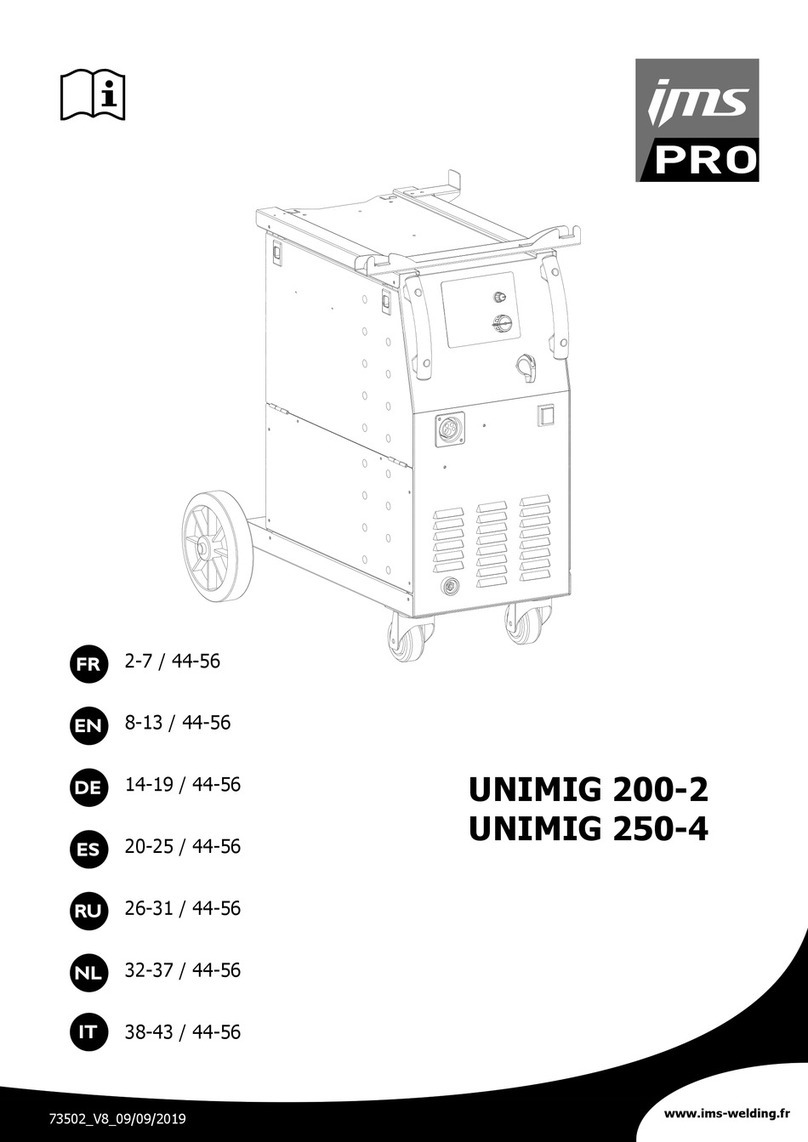 ims PRO UNIMIG 200-2 manual