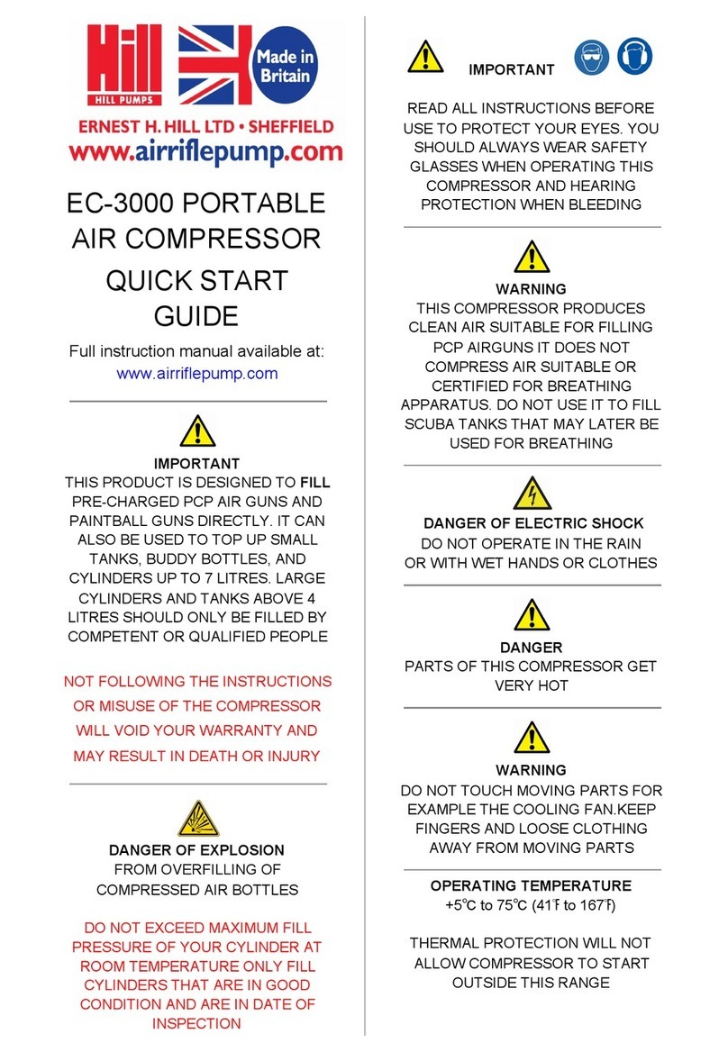 Hill EC3000 User manual