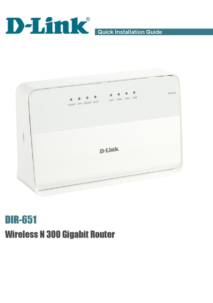 D-Link DIR-651 User manual D-Link DIR-651 User manual