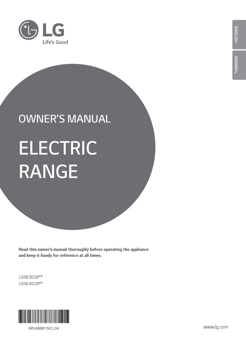 LG LSSE3026 Series User manual