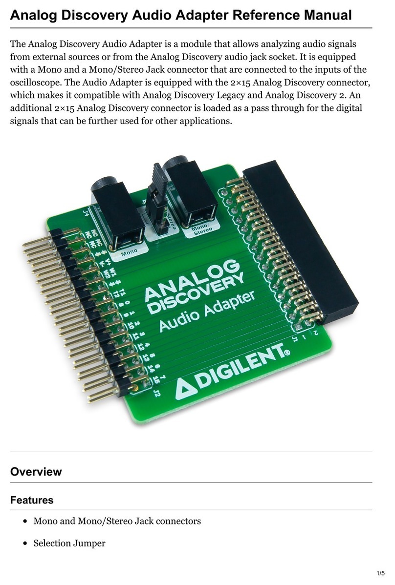 Digilent Analog Discovery Reference manual