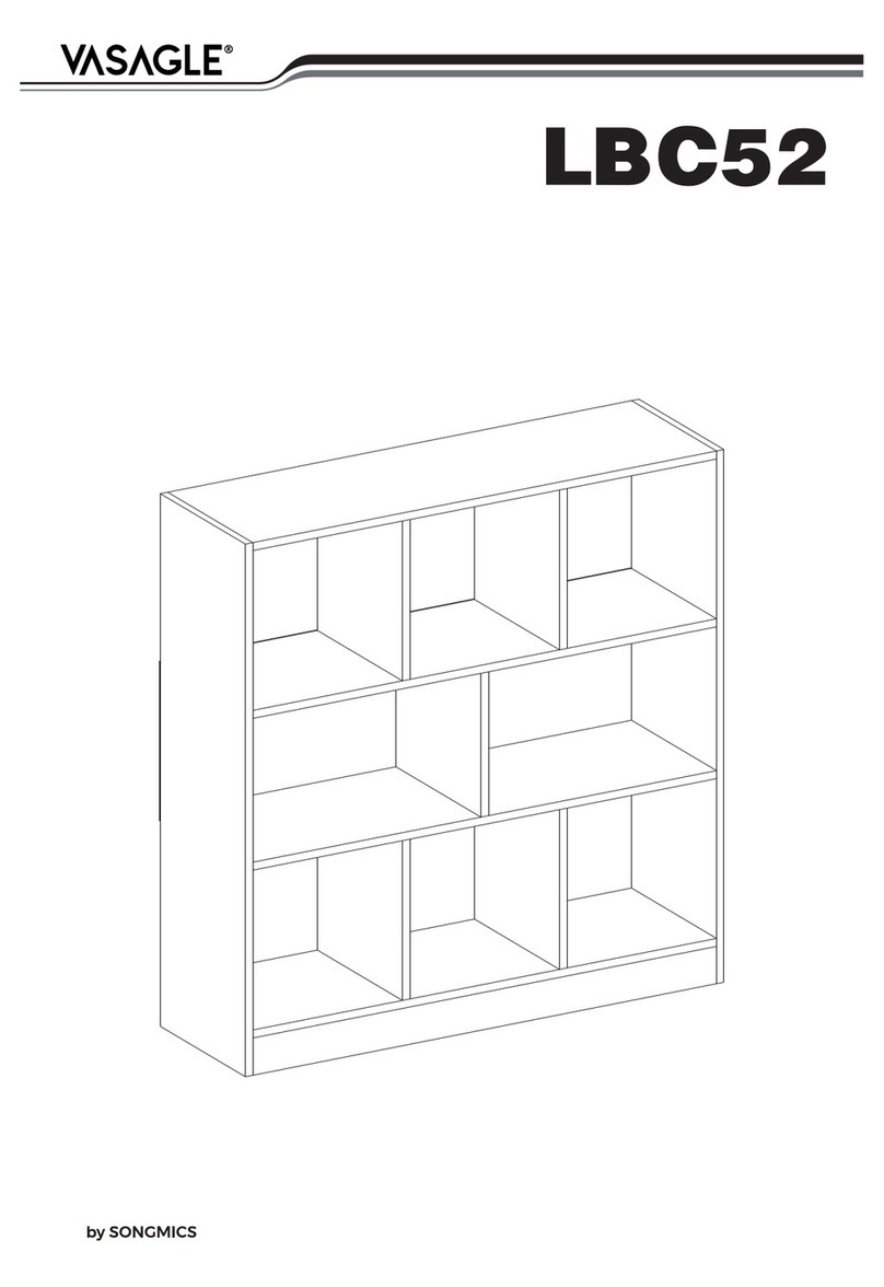 Songmics VASAGLE LBC52 User manual