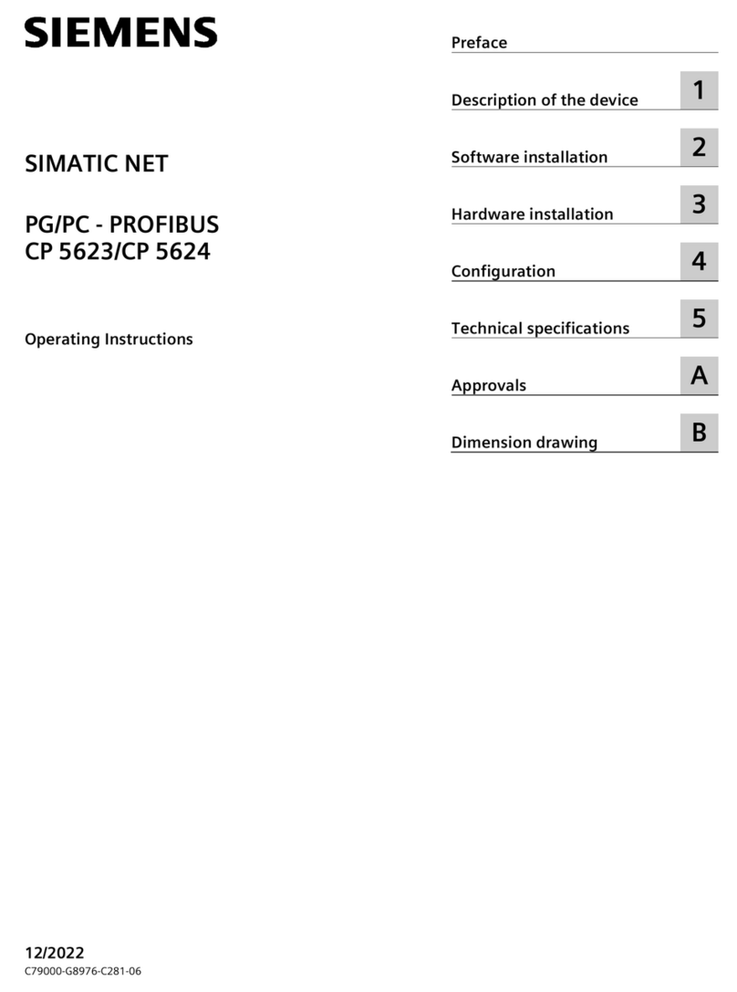 Siemens CP 5624 User manual