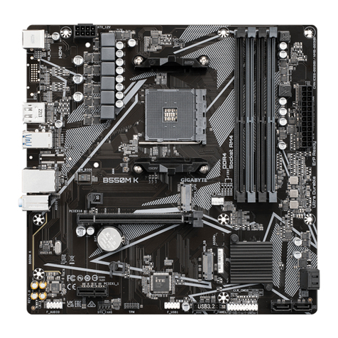 Gigabyte B550M K User manual