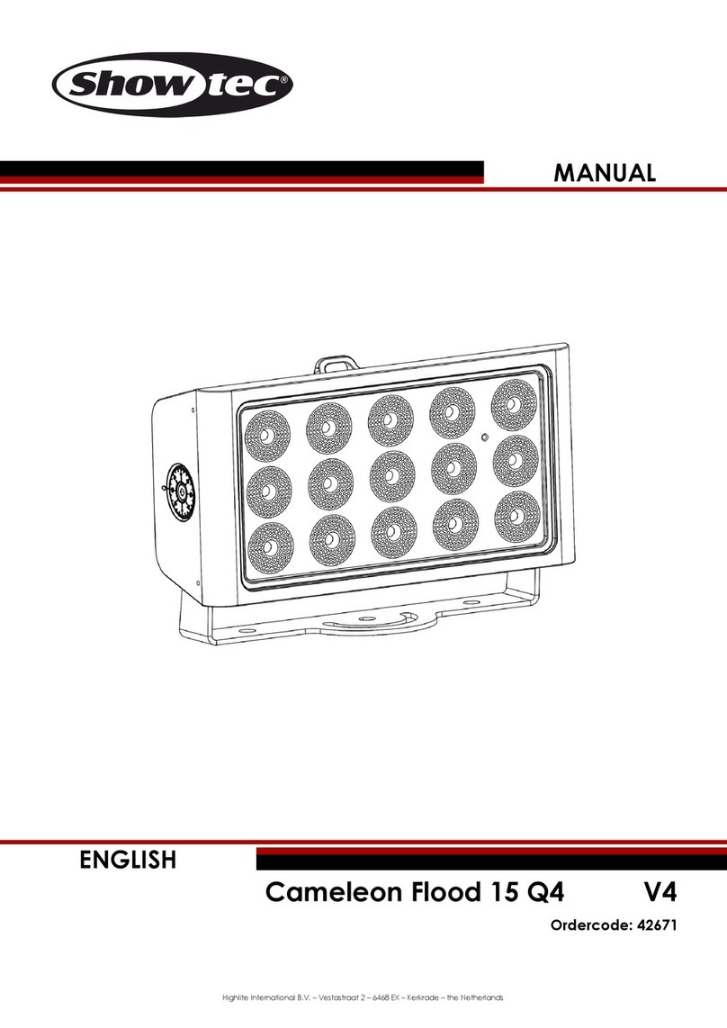 Show Tec Cameleon Flood 15 Q4 V4 User manual