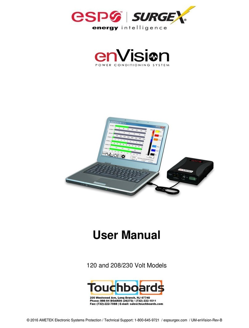 ESP EnVision EV-12016 BR user manual