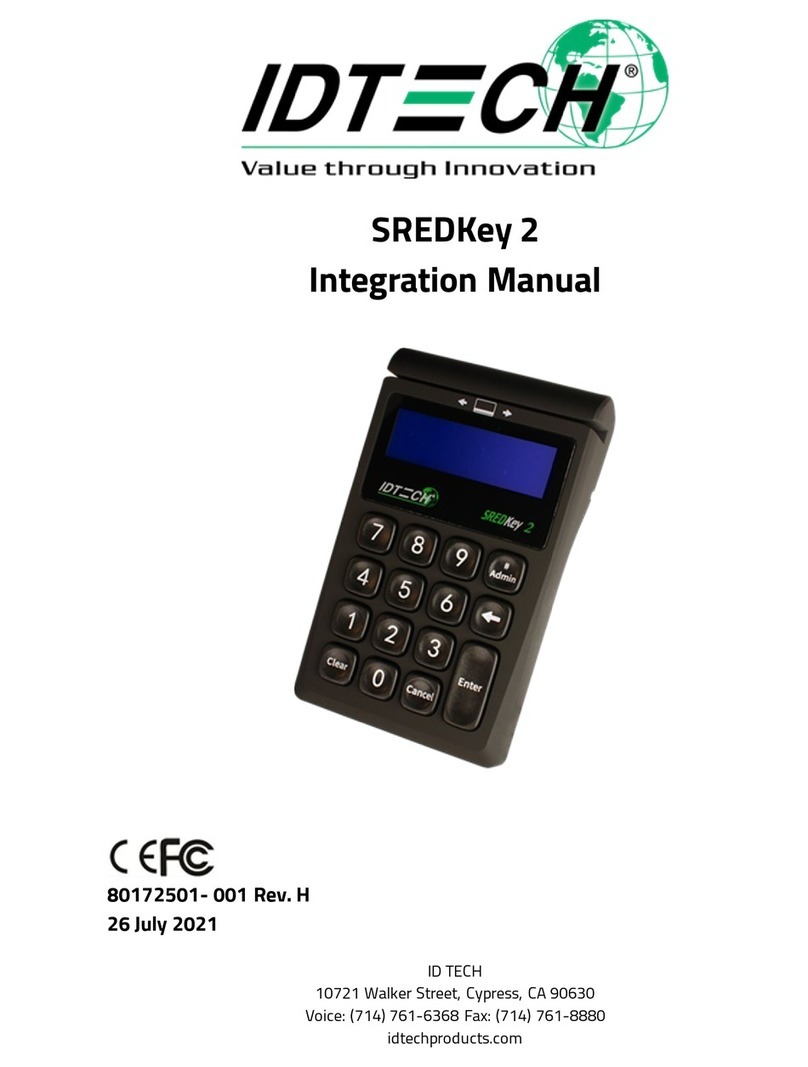 IDTECH SREDKey 2 Integration manual