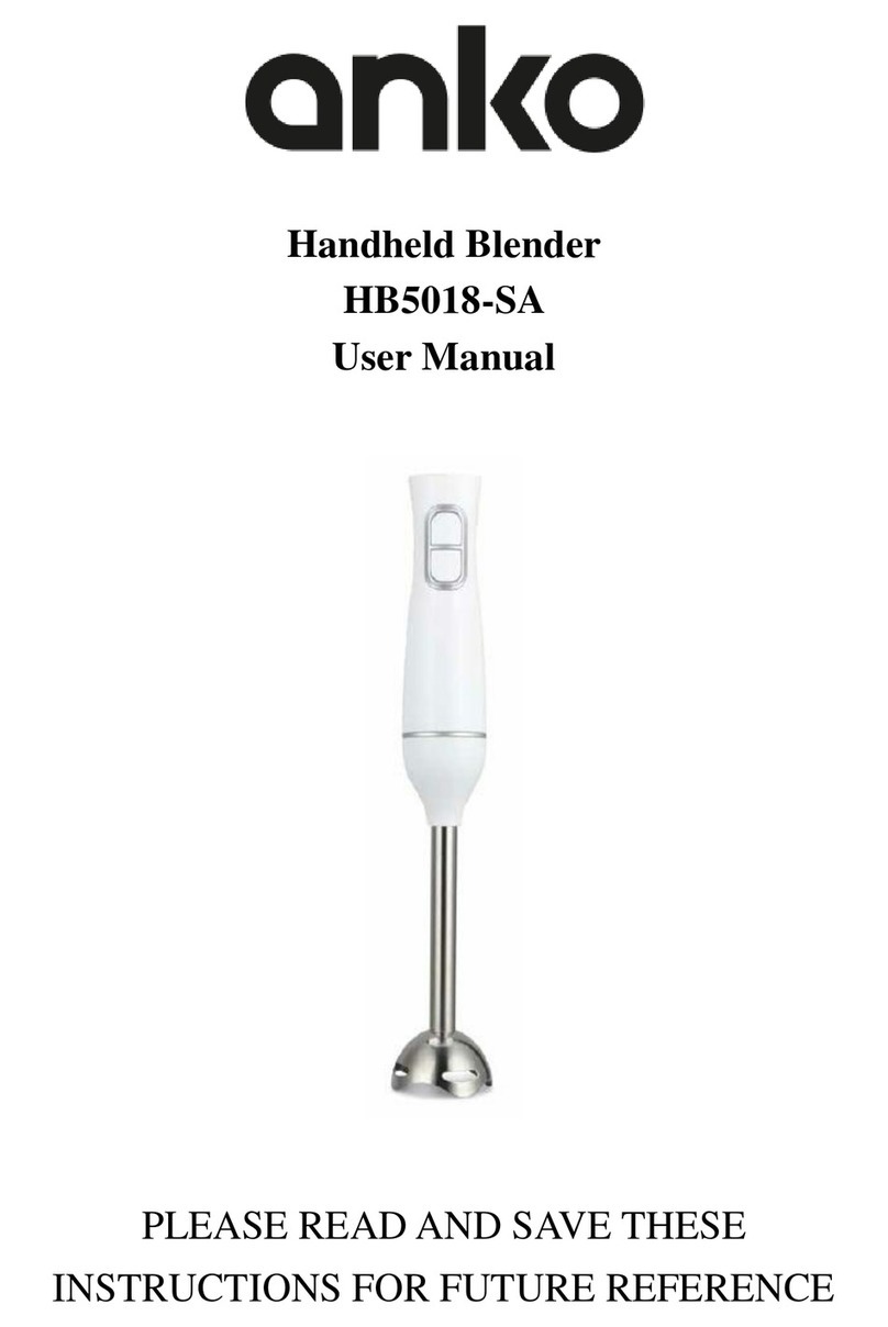 anko HB5018-SA User manual