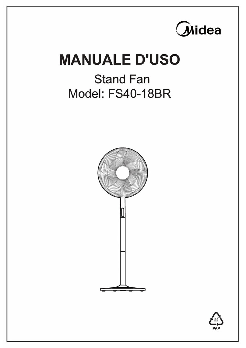 Midea FS40-18BR owner's manual