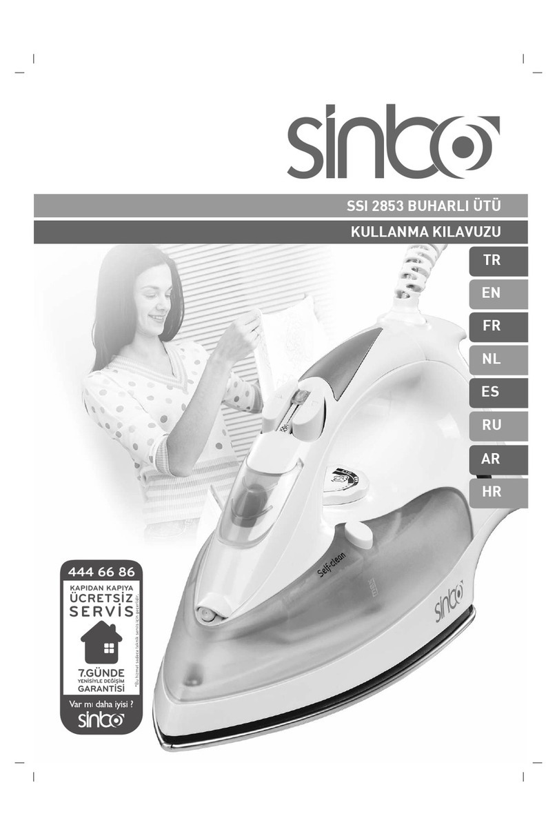 Sinbo SSI 2853 instruction manual