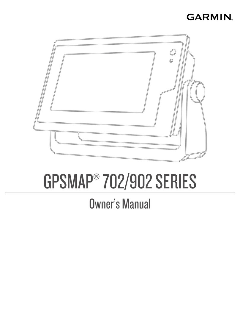 Garmin GPSMAP 902 series owner's manual