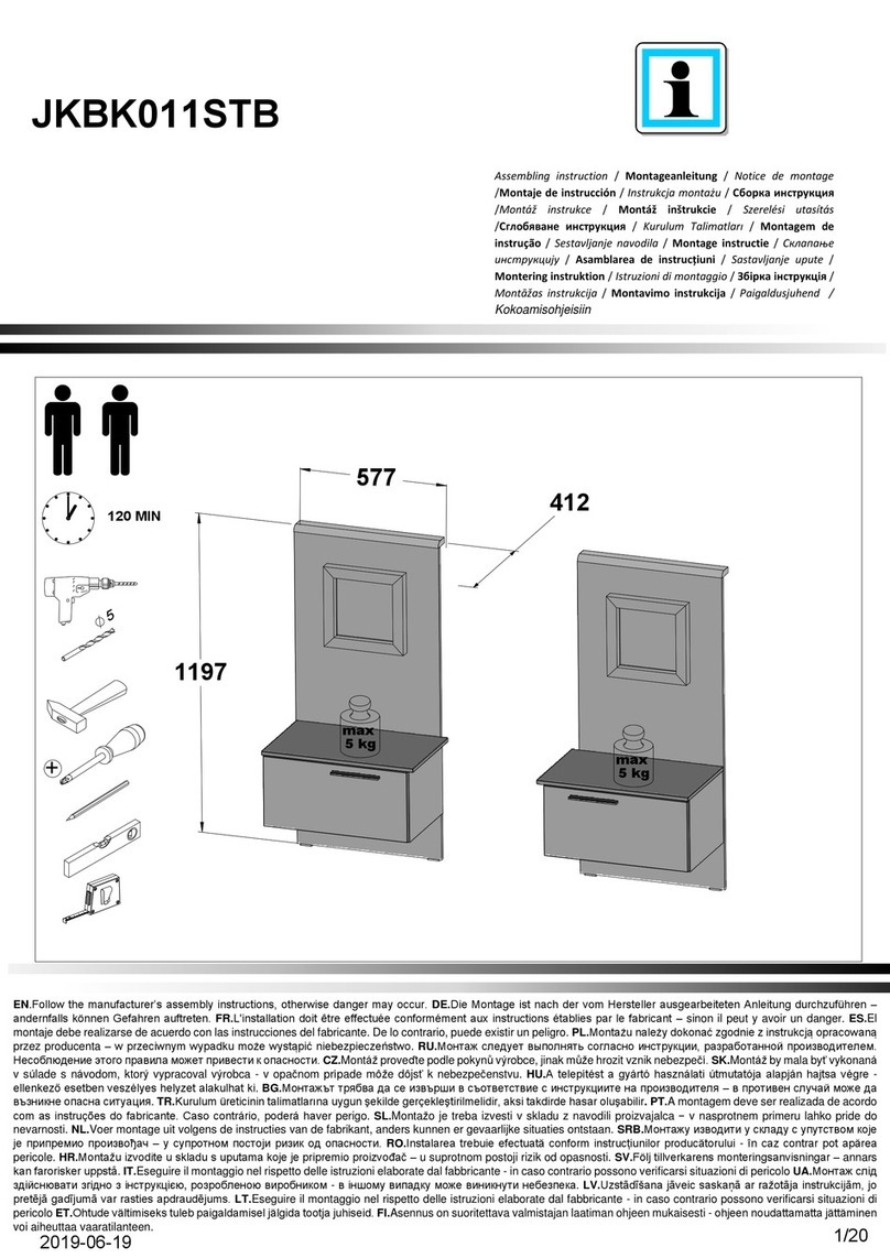 Forte JKBK011STB User manual