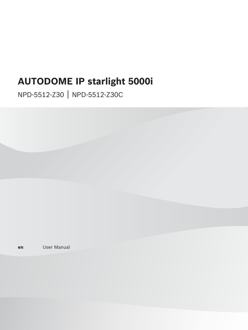 Bosch NPD-5512-Z30 User manual