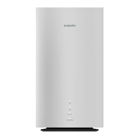 Xiaomi 5G CPE Pro User manual Xiaomi 5G CPE Pro User manual