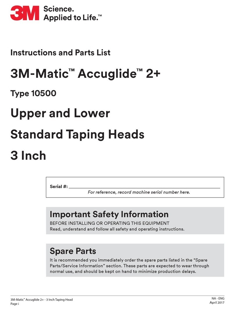3M Matic Accuglide 2+ Datasheet