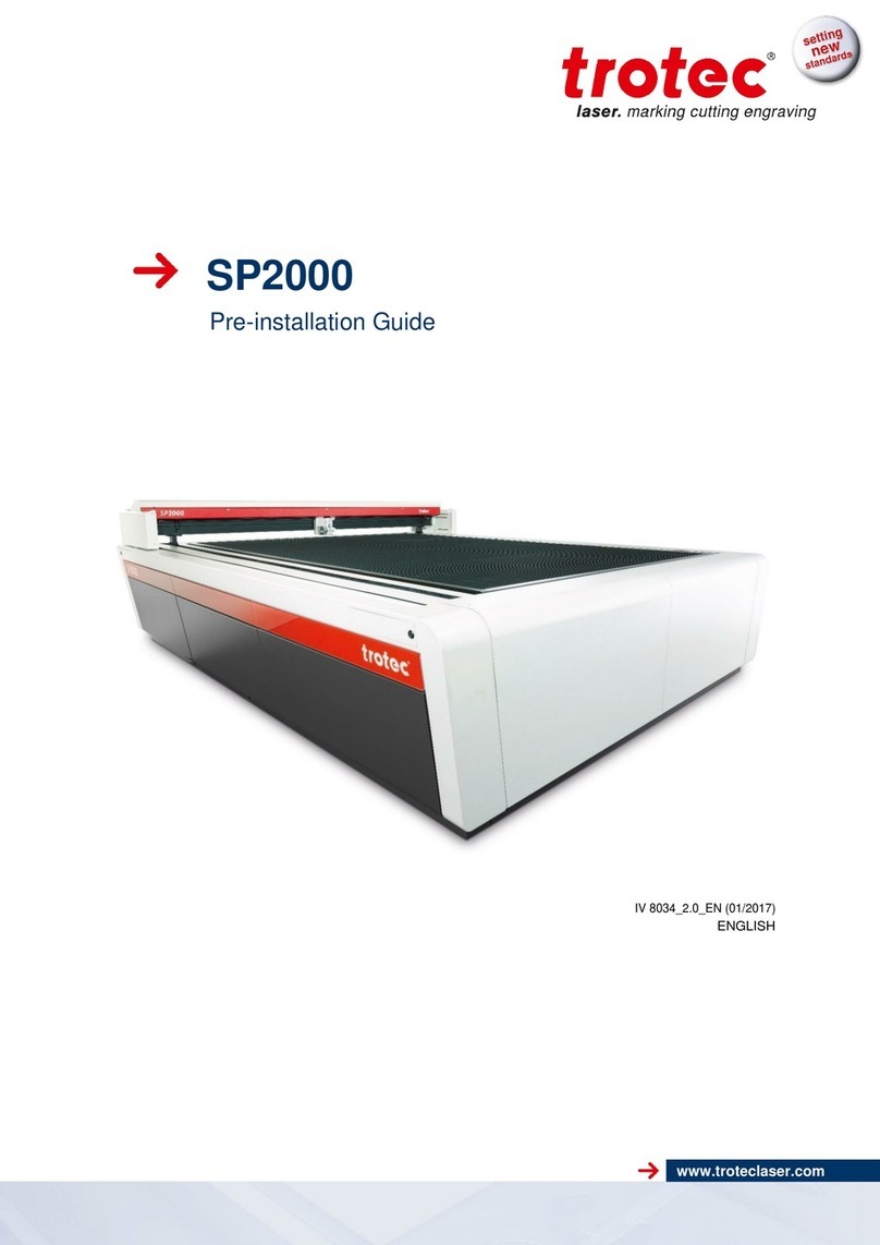 Trotec SP2000 User manual Trotec SP2000 User manual