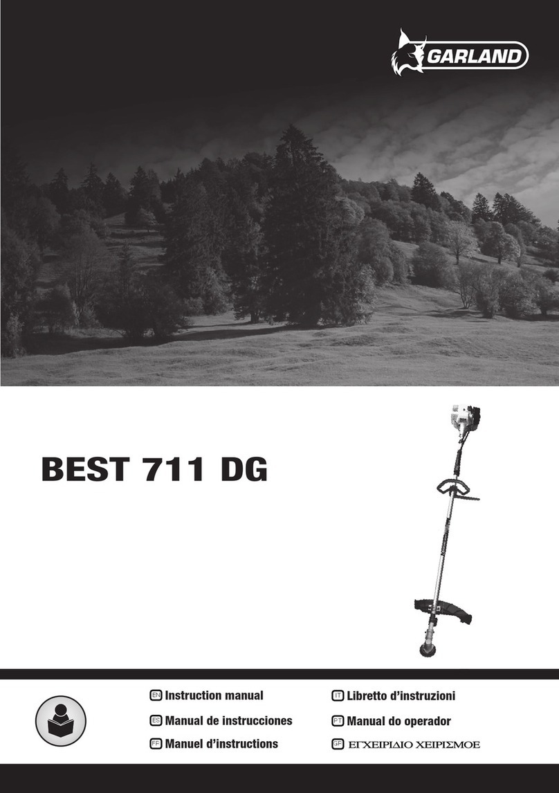 Garland BEST 711 DG instruction manual