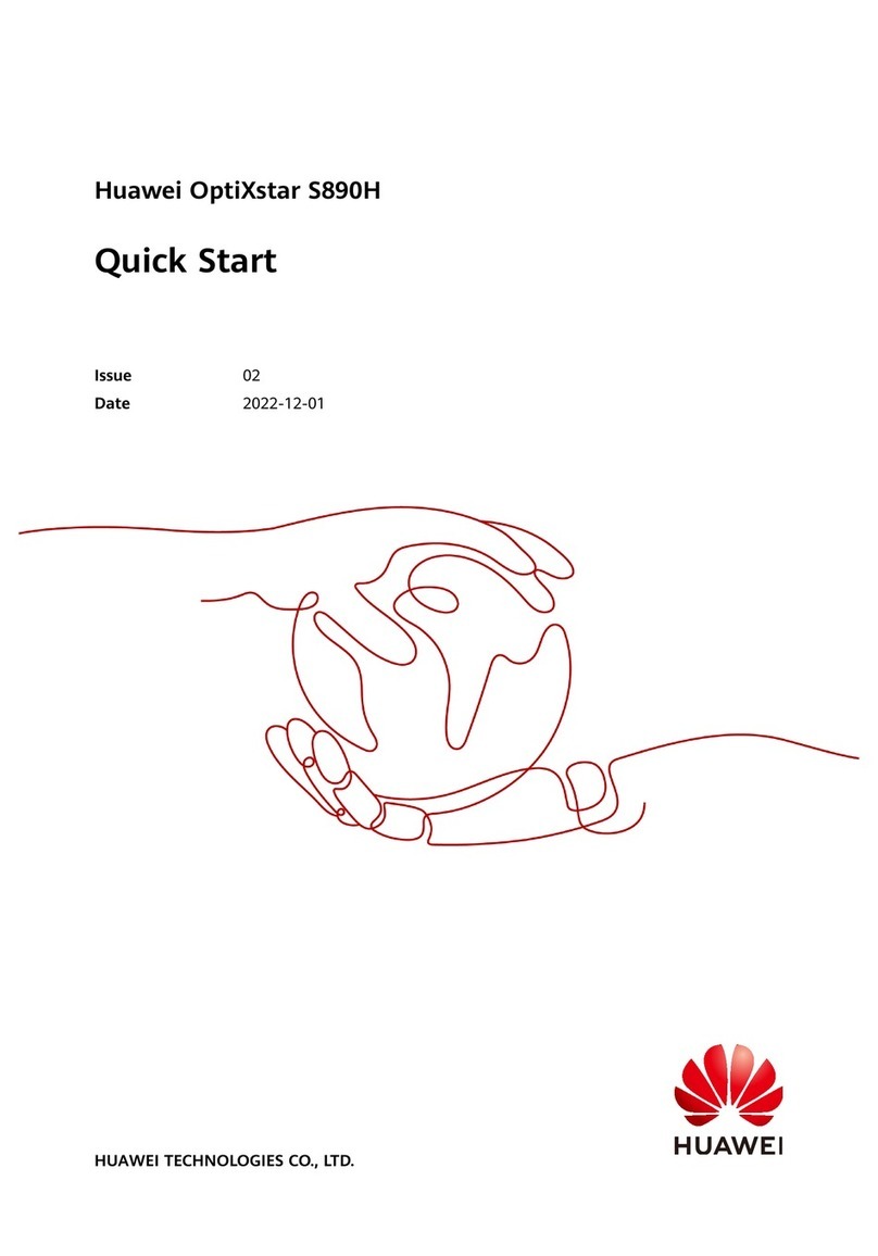 Huawei OptiXstar S890H User manual