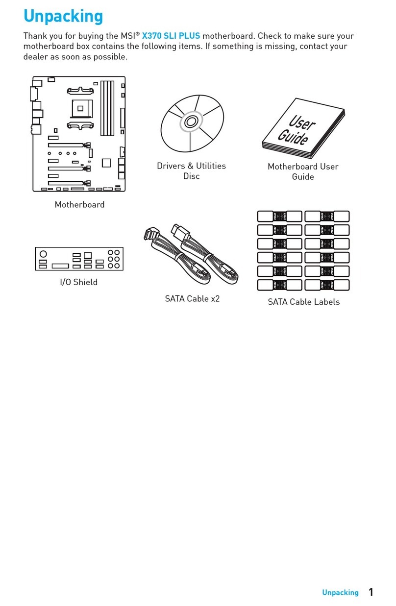 MSI X370 SLI PLUS user guide