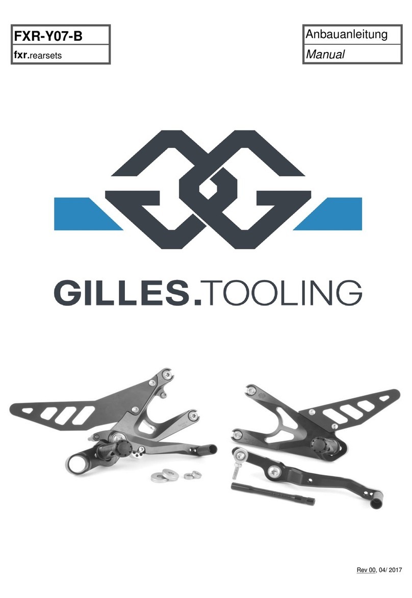 gilles.tooling FXR-Y07-B User manual