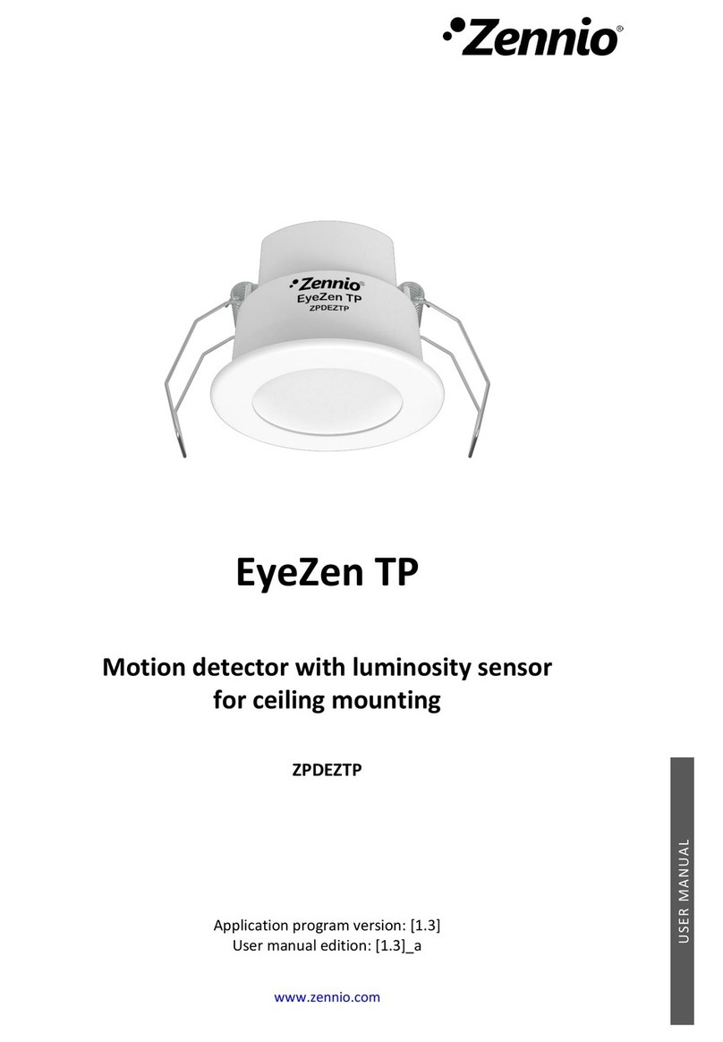 Zennio EyeZen TP user manual