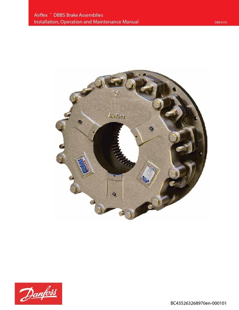 Danfoss Airflex DBBS User manual