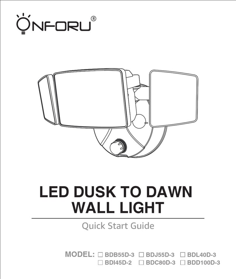 ONFORU BDB55D-3 quick start guide