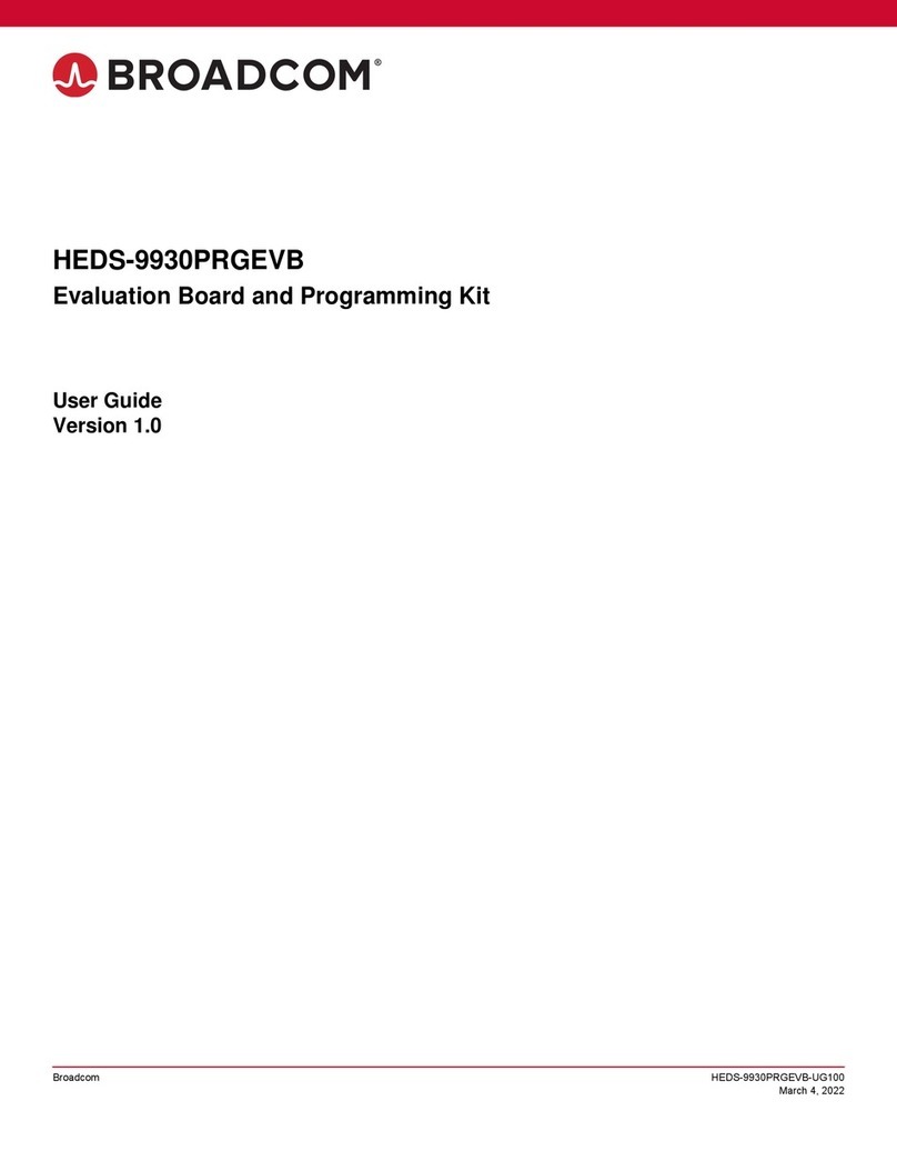 Broadcom HEDS-9930PRGEVB user guide