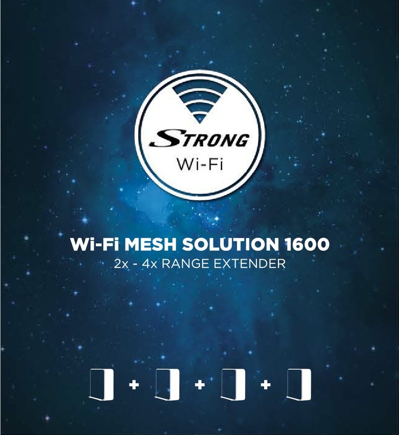Strong Wi-Fi MESH SOLUTION 1600 manual