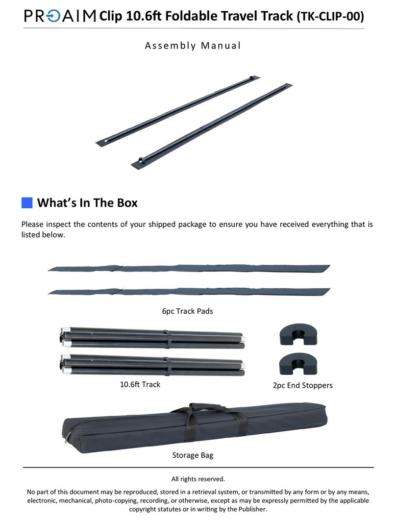 PROAIM TK-CLIP-00 User manual