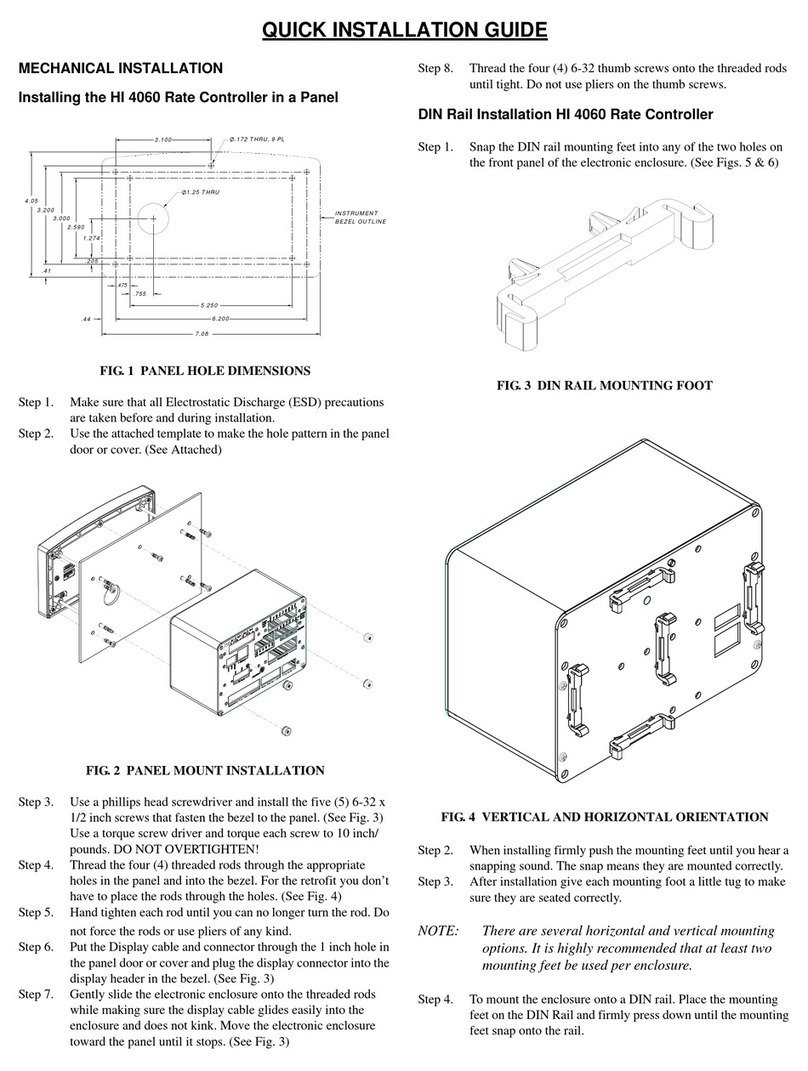 Hardy Process Solutions HI 4060 User manual