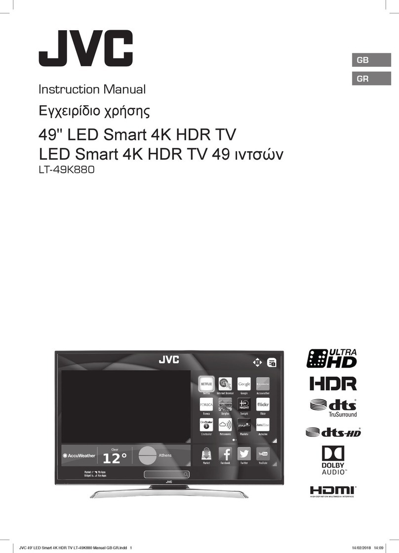 JVC LT-49K880 User manual