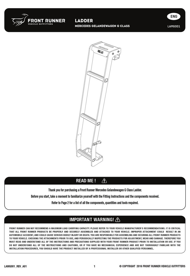 Front Runner LAMG001 quick start guide