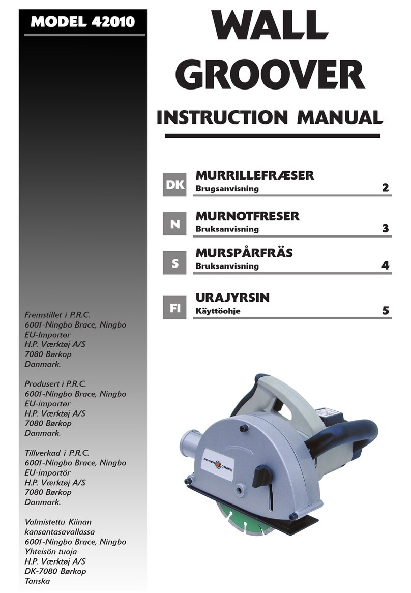 Power Craft M1R-BR01-150A-1700 installation instructions