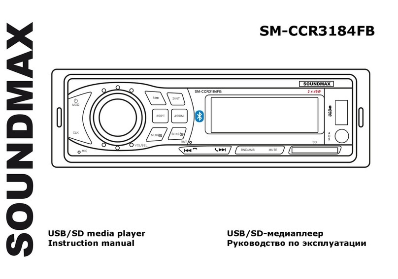 SoundMax SM-CCR3184FB User manual