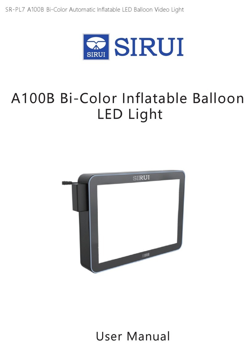 SIRUI A100B user manual