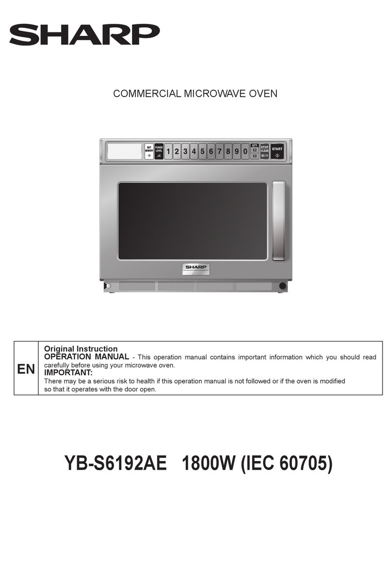 Sharp YB-S6192AE Operation instructions
