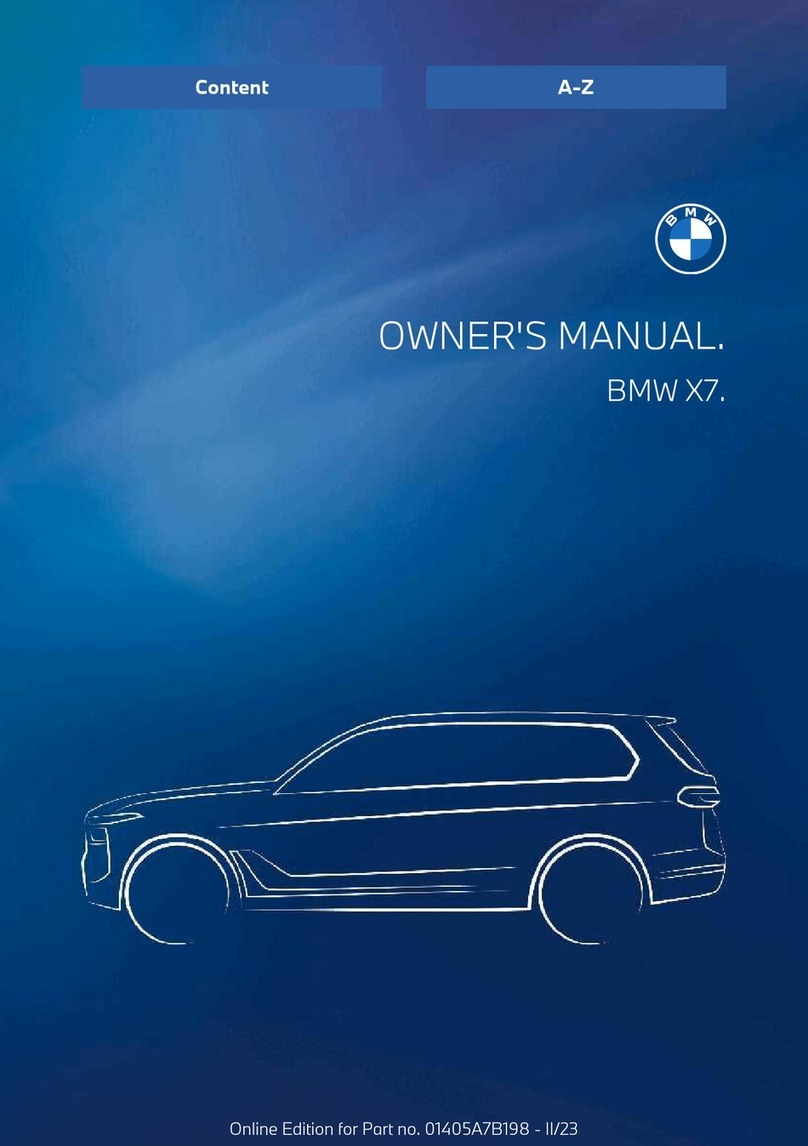 BMW X7 2023 owner's manual
