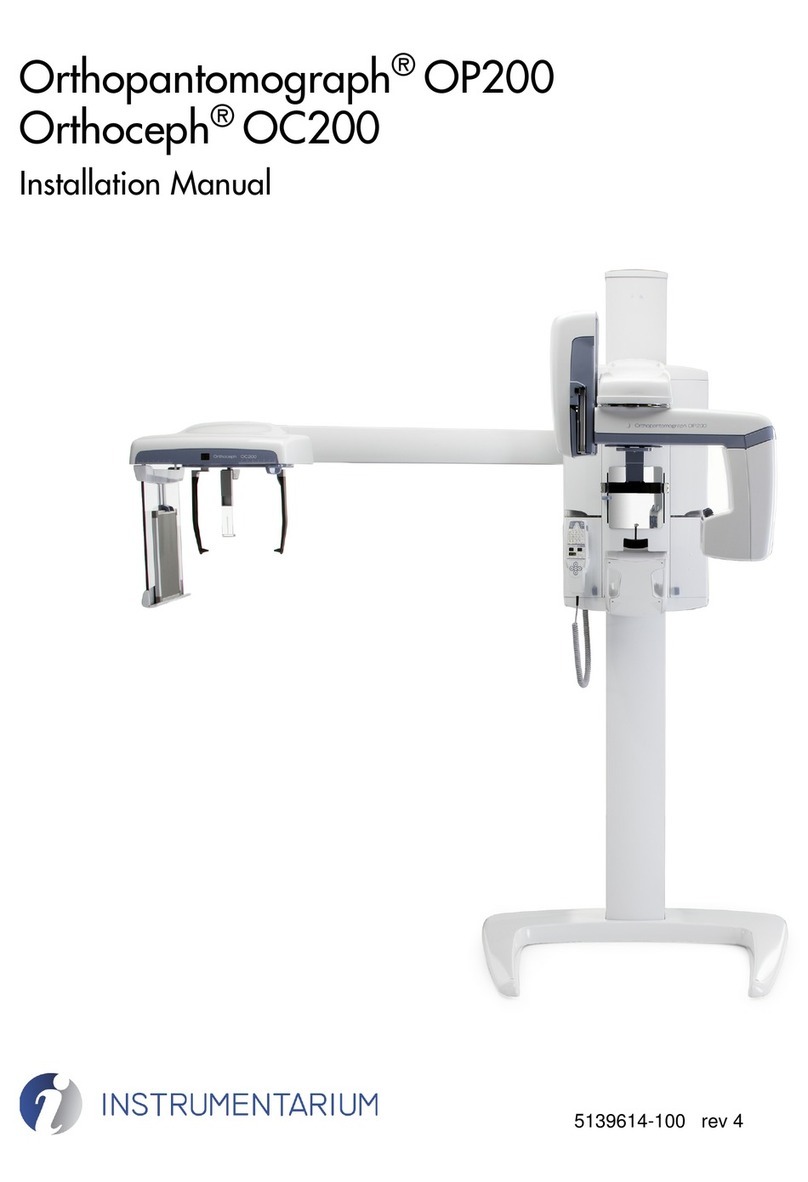 Instrumentarium Orthopantomograph OP200 User manual