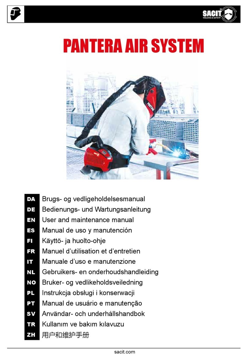 Trafimet Sacit Pantera Operating instructions