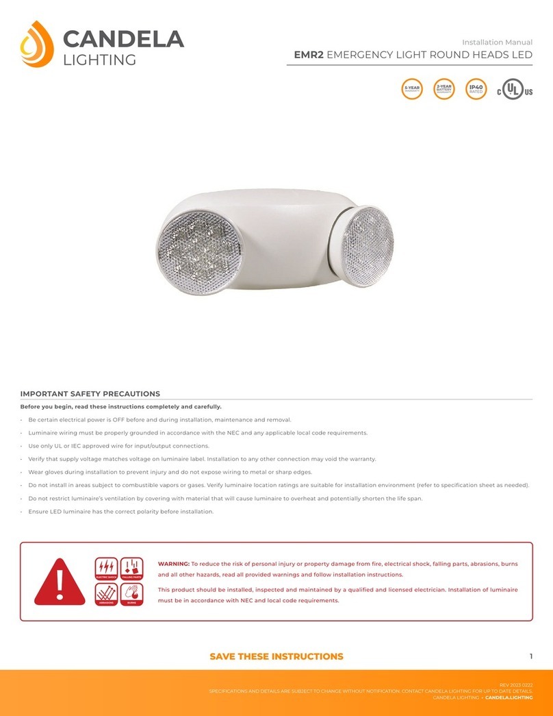 Candela EMR2 installation manual