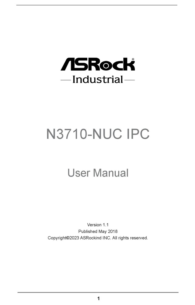 ASRock Industrial N3710-NUC IPC user manual
