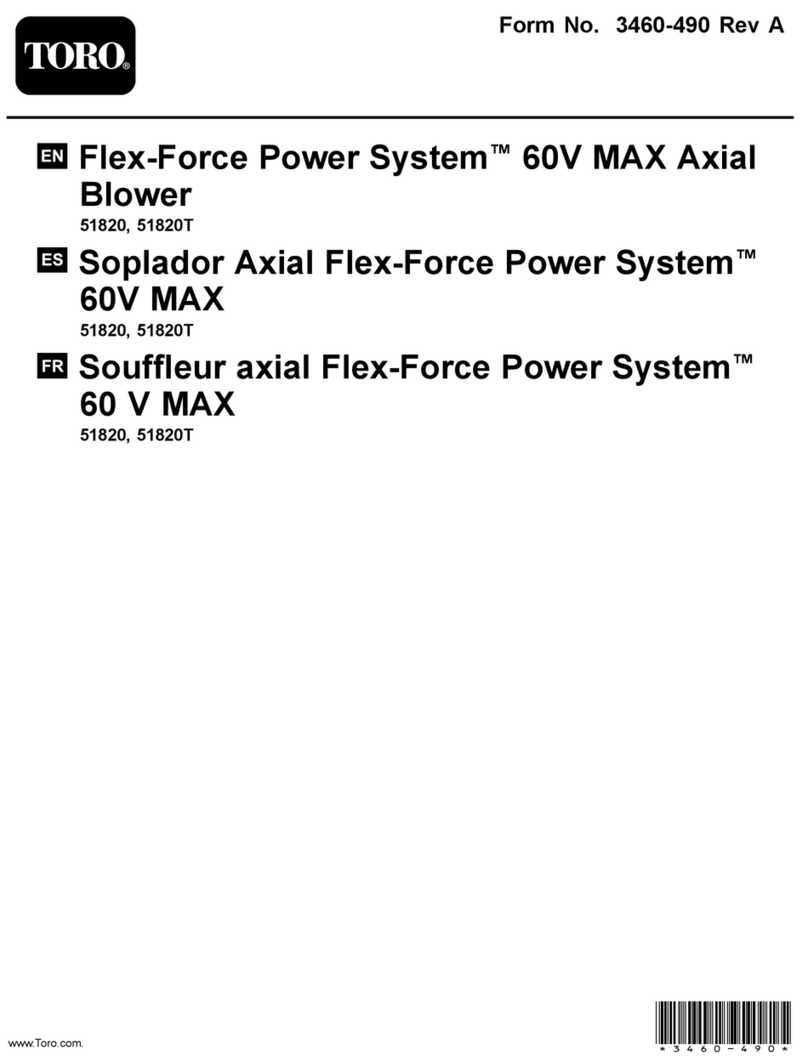 Toro Flex-Force Power System 51820T User manual